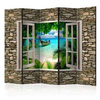 biombo - tropical beach ii 225x172 cm