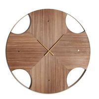 reloj pared de hierro en color marron