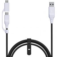 raptor cc200 cable usb 20 a usb-cmicro usb 275m blanco