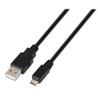 equip cable usb 20 tipo a a micro usb tipo b machomacho 18m negro