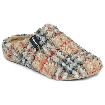 Verbenas Pantuflas YORK PLAID BORREGO para mujer