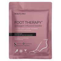 beautypro foot therapy collagen infused bootie