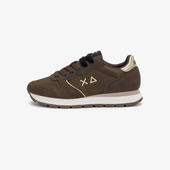Sun68 Deportivas Moda Z46202 ALLY SILVER GOLD-08 MARRONE para mujer