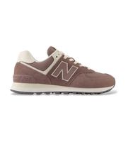 new balance para mujer wl574v2 zapatillas 574 marron oxido 40 plano ante cordones casual