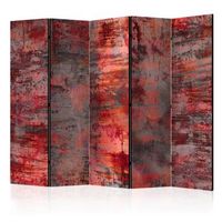 biombo - red metal ii 225x172 cm