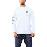 james bond camiseta manga larga dr no para mujer