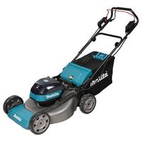 makita lm002gt201 cortacesped 40vmax xgt 53cm 50ah 2 bat bl carcasa de chapa traccion