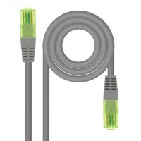 cable de red nanocable rj45 cat6 utp awg26 cca 025m gris alta velocidad