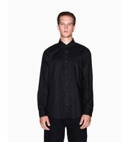 ax armani exchange para hombre xm001587af16631uc001 camisa ax negro m casual algodon manga larga