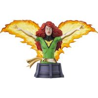 mini busto marvel x-men jean grey phoenix version animada