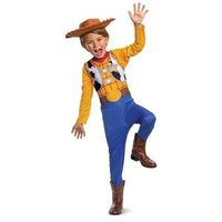 disney toy story - disfraz woody licencia oficial disney - disponible en tallas xs s m - para ninos de 7 a 8 anos