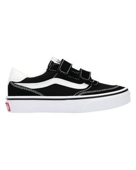 de VANS OFF THE WALL ZAPATILLAS VANS BROOKLYN LS V SUEDE CANVAS BLANCAS VN0 NEGRO