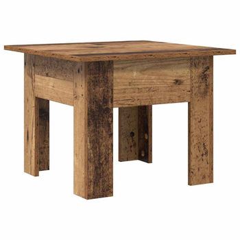 Mesa De Café | Mesa De Centro Madera Vieja 55 X 55 X 42 Cm Madera De Ingeniería