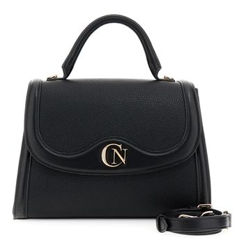 bolso de mano con solapa black