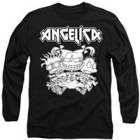 rugrats camiseta manga larga angelica pickles rocks para mujer