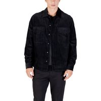 antony morato camisa manga larga regular fit with logoed metal badge mmsl00770-fa300030 para hombre