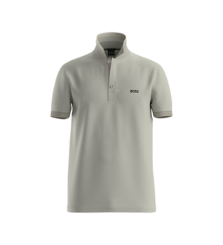 BOSS para hombre. 50469055 Polo Paddy beige (S), Casual, Algodón, Manga corta