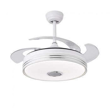 Ventilador led con altavoz matanuska (72w)