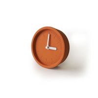 reloj de hormigon de terracota
