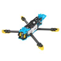 eva5p eva5pm dc 227 mm  xh 230 mm bastidor de fibra de carbono de 5 pulgadas compatible con dji o3  dji o4  dji o4 pr