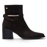 carmela zapatos de tacon camela botin barra 16439801 marron para mujer