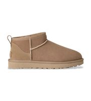 ugg para mujer 1116109 botines de piel w classic ultra mini arena 39 marron plano 1 a 3cm ninguno casual
