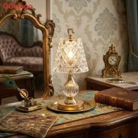 lampara de mesa led ggbingo con sensor tactil intensidad regulable recargable inalambrica con diseno de cristal ideal como lampara de lectura para hoteles bares y decoracion de dormitorios