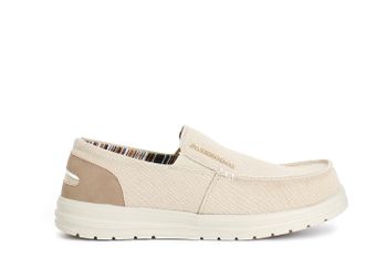mocasines de tela sand 41