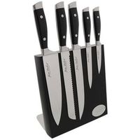 jean dubost bloque de 5 cuchillos magneticos macizos de acero inoxidable - dm021220x70055