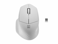 raton natec siskin 2 inalambrico 1600 dpi bluetooth 50  24ghz blanco