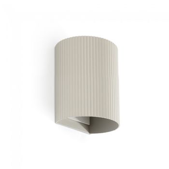 Aplique de pared sole estriado
