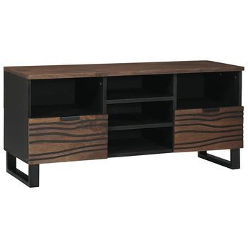 Unidades De Tv 100 X 33 X 46 Cm Nogal Madera De Ingeniería Vidaxl