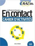 en contact - niveau a1a2 cahier dractivites  audio telechargeable