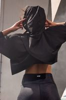 hunkemoller sudadera con capucha de la coleccion hkmx flow negro