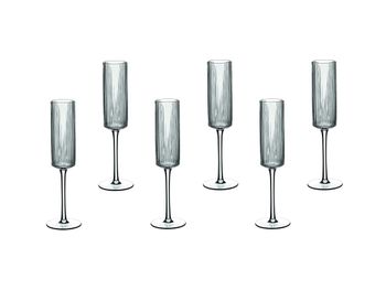 Copas de champán ø4,7cm - 6 piezas - transparente