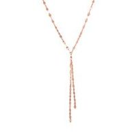 cadena de plata 925 banado en oro rosa
