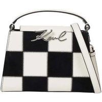 karl lagerfeld bolso de mano bolso bandolera signature damier piel para mujer