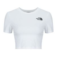 the north face camiseta ss essential cropped slim tee para mujer