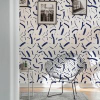 papel pintado panoramico dibujo a lapiz