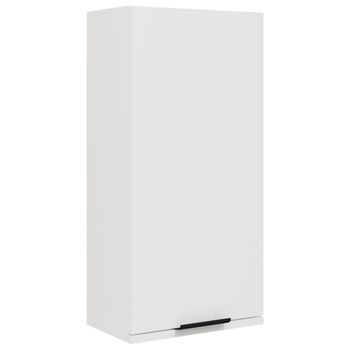 Armario De Baño De Pared | Mueble Pared Blanco 32x20x67 Cm