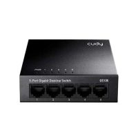 switch cudy gs105 5 puertos gigabit carcasa metalica compacta