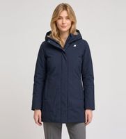 k-way para mujer k8144cw chaqueta sophie twill soft beaver marino l casual nylon