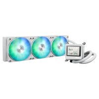 refrigeracion liquida asus max gaming lc 360 argb lcd 360mm 3 ventiladores pantalla lcd