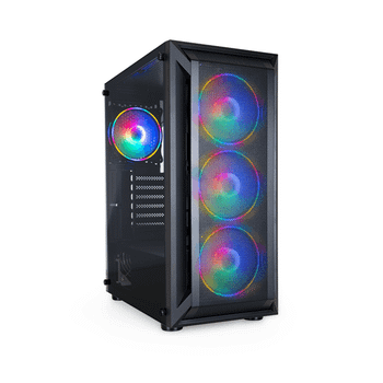 TOOQ Caja Semitorre Gaming Ragnärok, Negra Negro