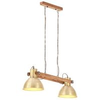 lampara colgante industrial 25 w laton 109 cm e27 vidaxl