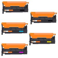 pccom essential samsung clt-k406sclt-c406sclt-m406sclt-y406sclp360clx3305 toner compatible negrocianmagentaamarillo pack 5