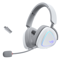 auriculares asus rog delta ii white