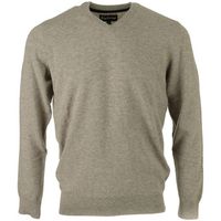 barbour jersey essential lamswool v neck sweater para hombre