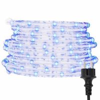 tira de luces con 1200 led blanco frio pvc 50 m
