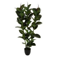 ficus robusta artificial h120 cm verde